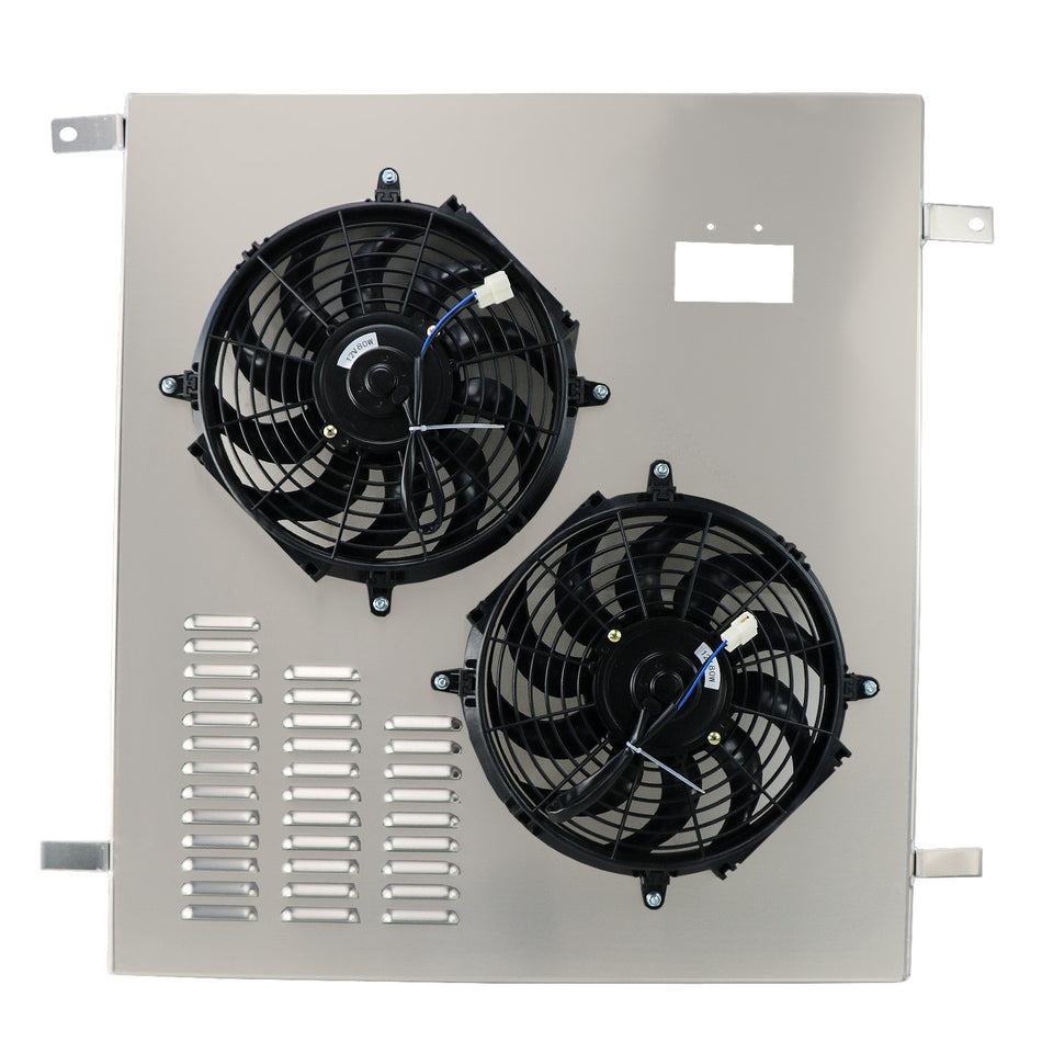 ASI Performance Aluminum Shroud Fan For 2003-2010 Dodge Ram 2500 3500 5.9L 6.7L Cummins-90w