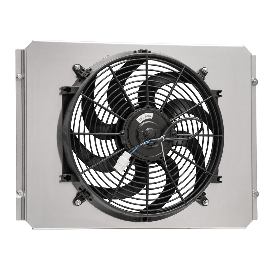 ASI Performance Aluminum Shroud Electirc Fan For 1955 1956 1957 Chevy Bel Air Nomad 4.3L 4.6L V8