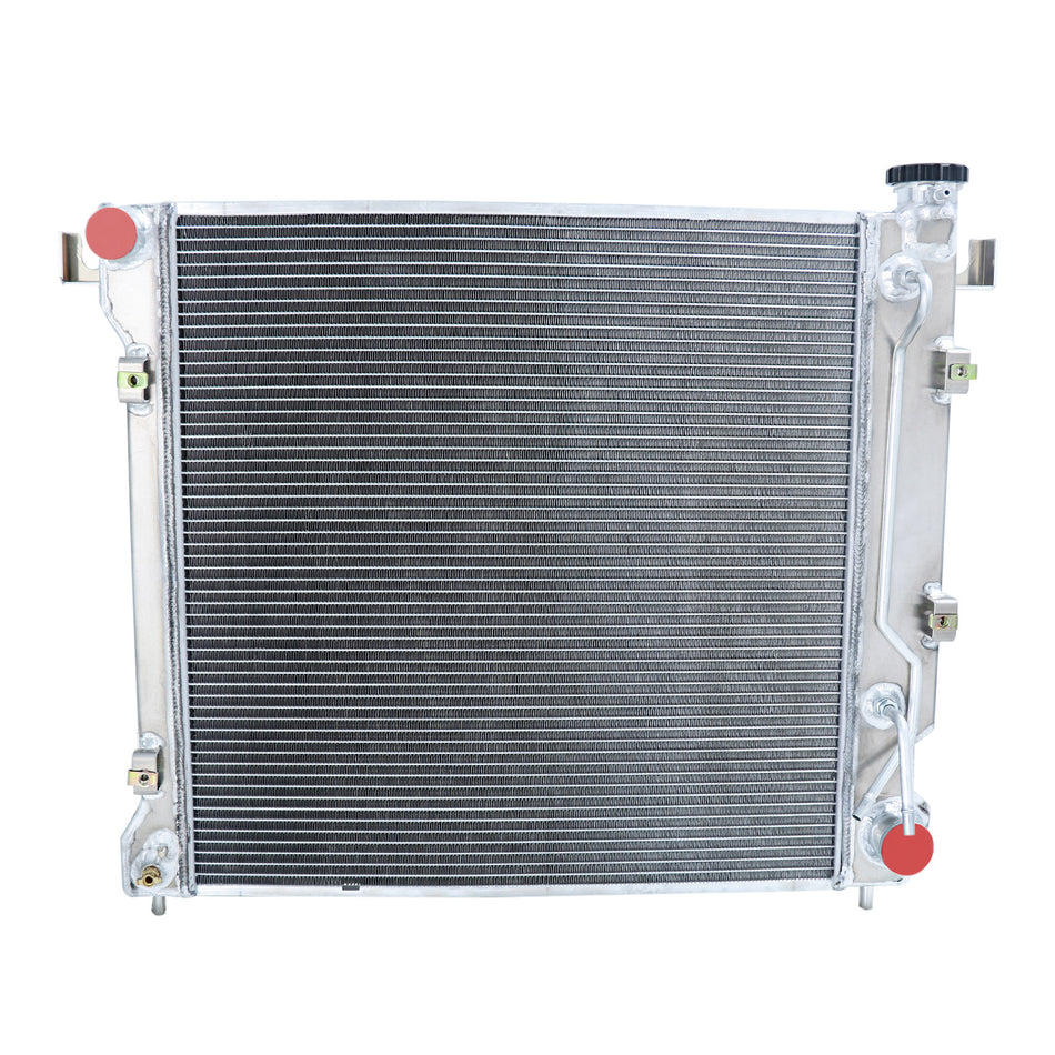 ASI Performance 4 Row Aluminum Radiator For 1997-2000 Dodge Dakota Durango 3.9L V6 5.2L V8