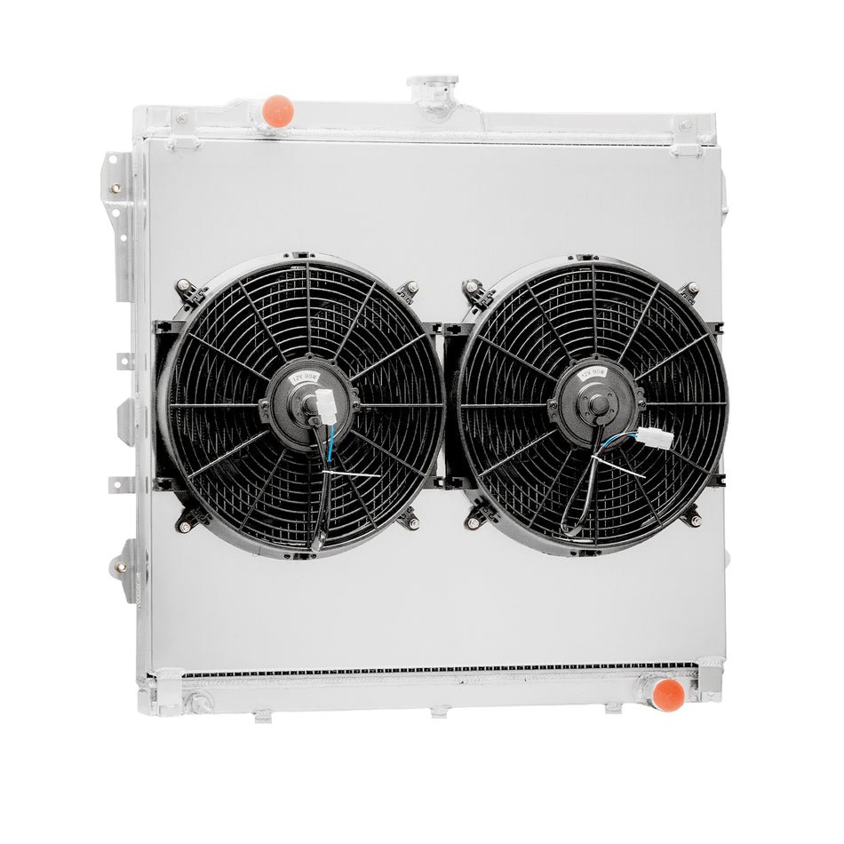 ASI Performance 4 Row Radiator+Shroud Fan fit 07-2013 Toyota Tundra / 08-2014 Sequoia 4.6L 5.7L