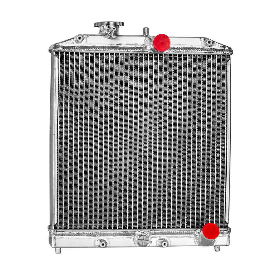 ASI Performance 4 Row Aluminum Radiator For 1992-2000 Honda Civic D15 D16 EK EG/DEL SOL 93-97/Integra GS LS MT