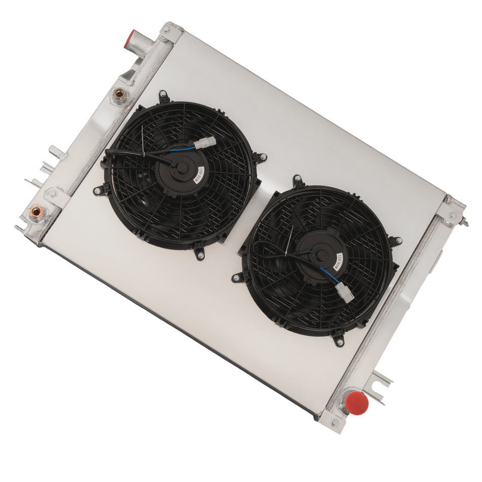 ASI Performance 3-Row Radiator+Shroud Fan For 2013-2018 Ram 2500 3500 4500 Pickup 6.7L L6 Diesel
