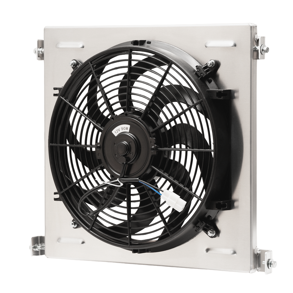 ASI Performance Shroud+Electric Fan Relay Fit 1928-1932 Ford Chopped Hot Rod High Boy Chevy V8