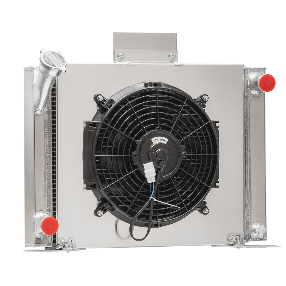 ASI Performance 3 Row Radiator Shroud Fan fit 83-94 85 Ford Ranger Compact Truck GM V8 Conversion