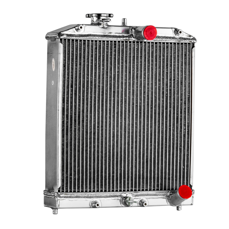 ASI Performance 4 Row Aluminum Radiator For 1992-2000 Honda Civic D15 D16 EK EG/DEL SOL 93-97/Integra GS LS MT