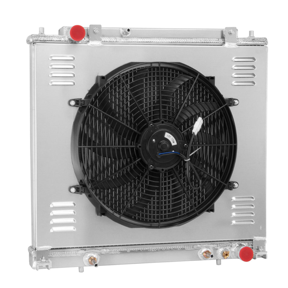 ASI Performance 3-Row Radiator Shroud Fan For 94-05 Mitsubishi Delica L400 Express Starwagon AT