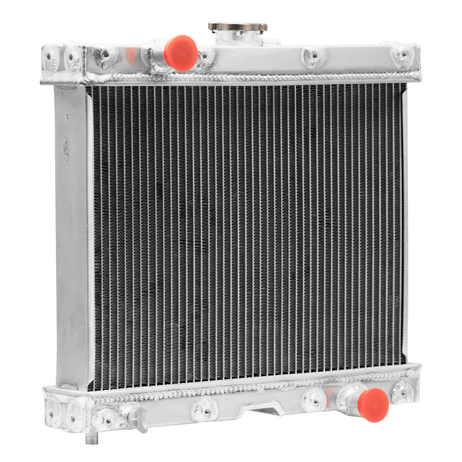 ASI Performance 4 Row Aluminum Radiator For John Deere Tractor 1023E 1025R 1026R 2025R #LVA16455