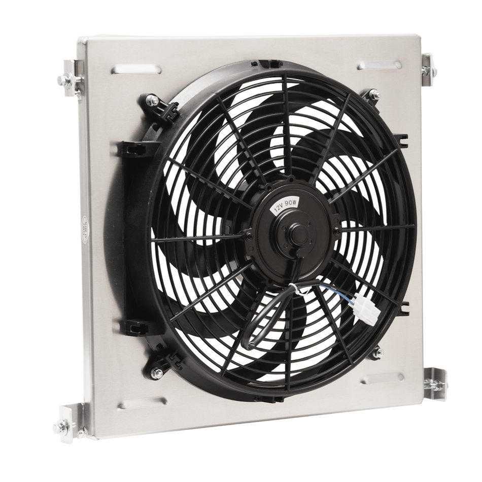 ASI Performance Shroud+Electric Fan Relay Fit 1928-1932 Ford Chopped Hot Rod High Boy Chevy V8