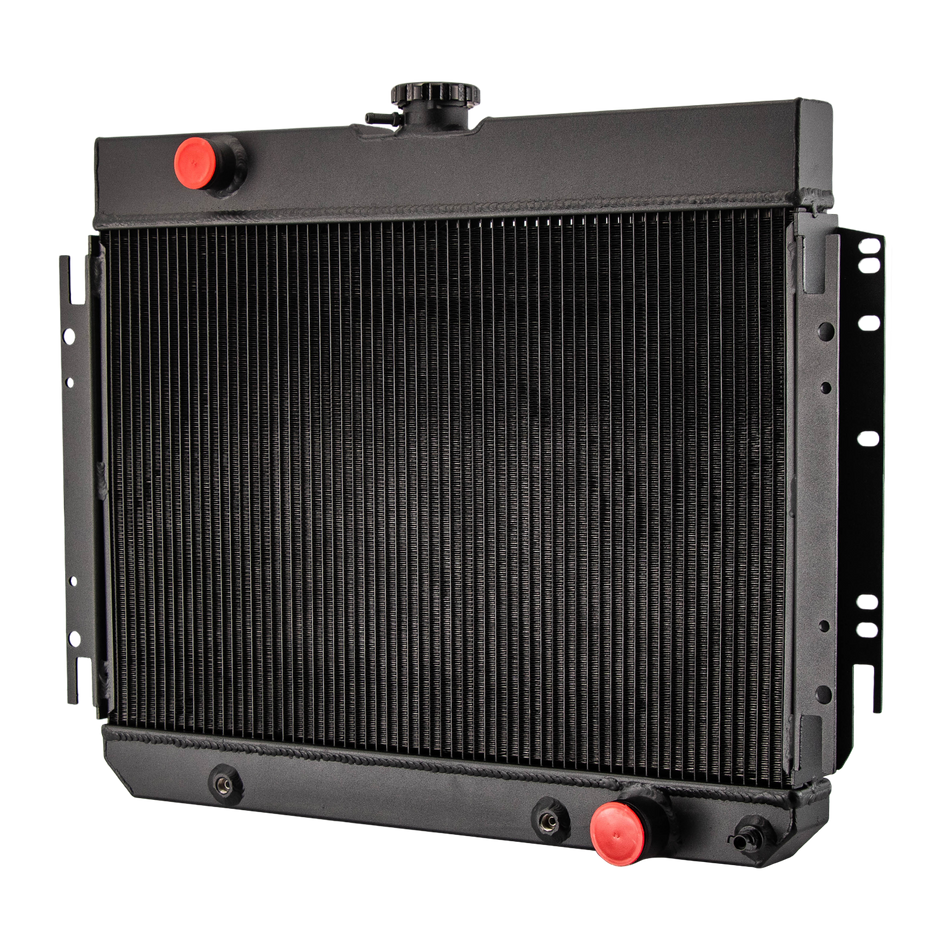 ASI Performance 4 ROWS ALUMINUM RADIATOR FITS 1963-1968 65 CHEVY IMPALA 64-67 CHEVELLE EL.CAMINO