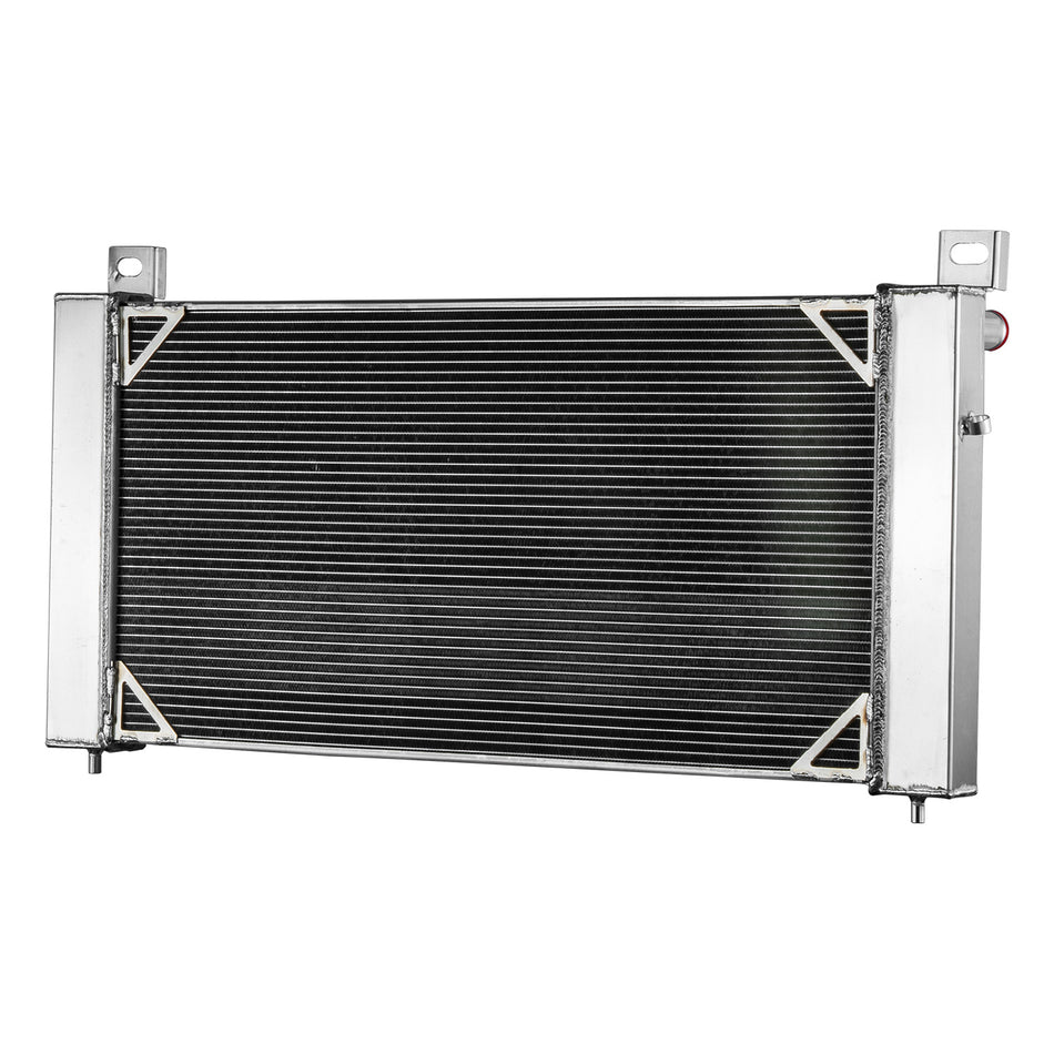 ASI Performance 3Row Radiator with Shroud +Fan fit 1999-14 Chevy Silverado 1500/2500 Tahoe GMC Yukon,