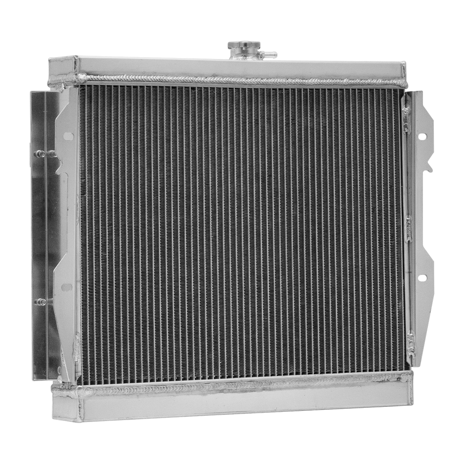 ASI Performance 2 Row Radiator+Shroud Fan For 1984-1995 Toyota Pickup 4Runner SR5 AT