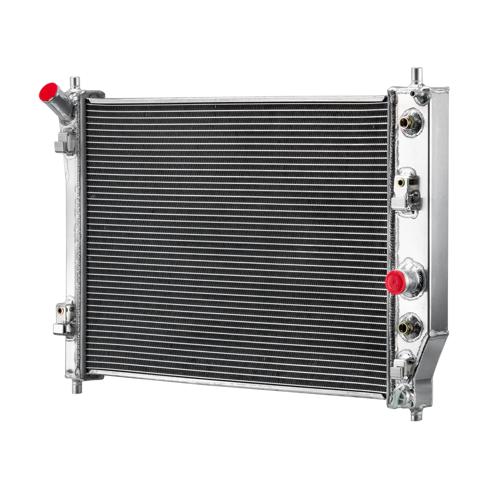 ASI Performance 2 Row Aluminum Radiator for 2005-2013 08 Chevy Corvette C6 6L 6.2L 7.0L V8