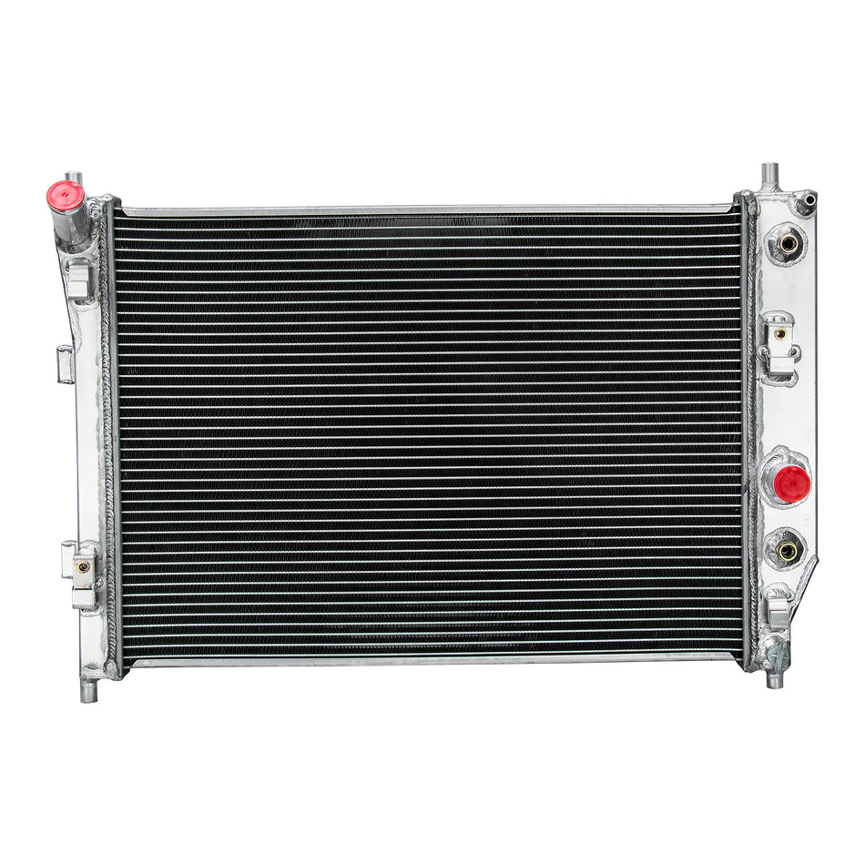 ASI Performance 2 Row Aluminum Radiator for 2005-2013 08 Chevy Corvette C6 6L 6.2L 7.0L V8
