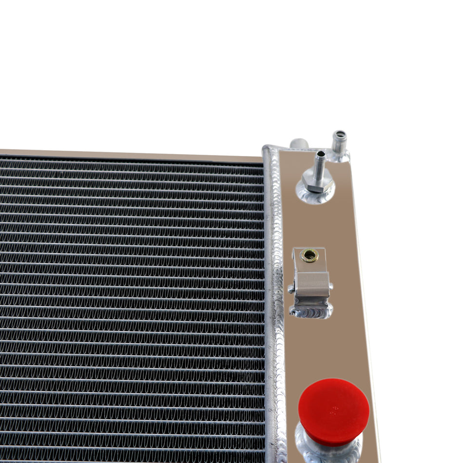 ASI Performance 2 Row Aluminum Radiator For 2005-2013 2008 2009 2011 Chevy Corvette C6 V8 AT