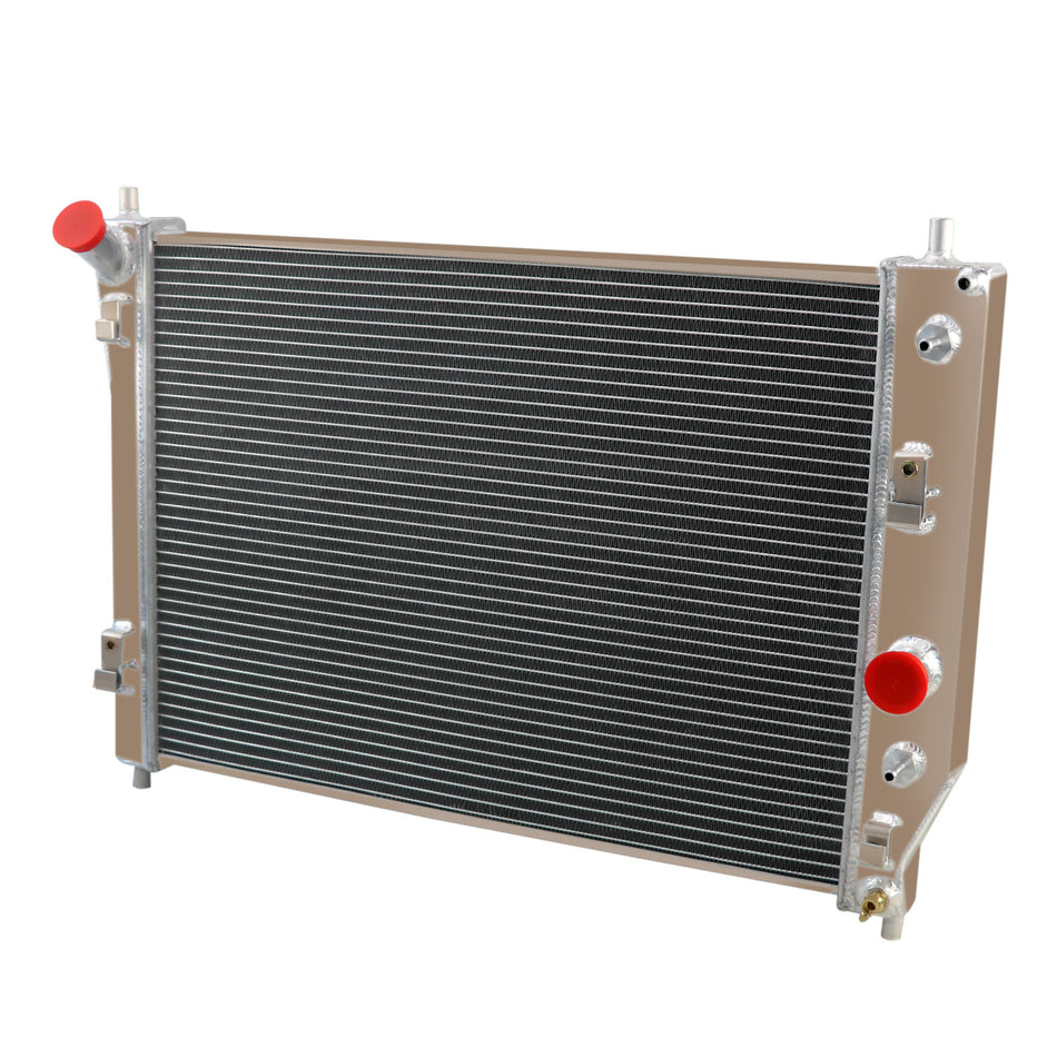 ASI Performance 2 Row Aluminum Radiator For 2005-2013 2008 2009 2011 Chevy Corvette C6 V8 AT
