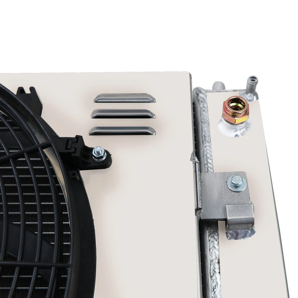 ASI Performance 2Row Radiator Shroud Fan For 2003-13 Chevy Corvette, SSR 6.0/6.2L V8 Aluminum