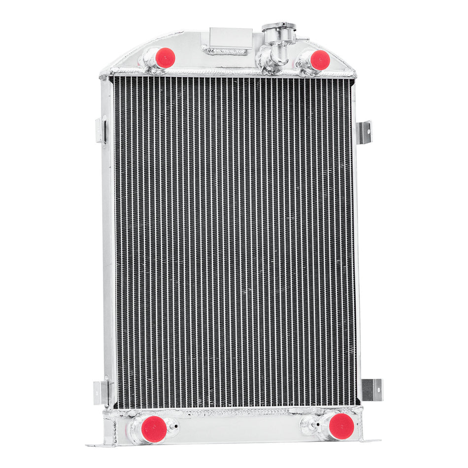 ASI Performance Upgrade 3 Rows Aluminum Radiator For 1930 1931 Ford Model-A Flathead V8 Engine