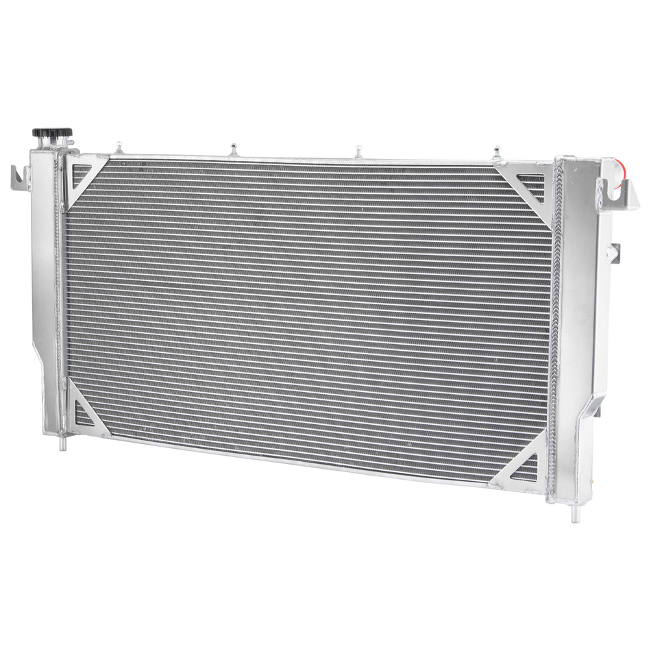 ASI Performance Aluminum Radiator+Shroud Fan For 1994-2002 Dodge Ram 2500 3500 5.9L L6 Diesel MT