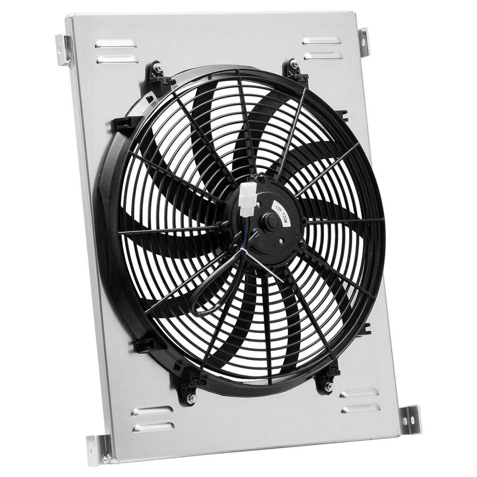 ASI Performance Radiator Aluminum Shroud Fan For 1933-35 Ford MODEL A Series Hot Rod Chevy V8 AT