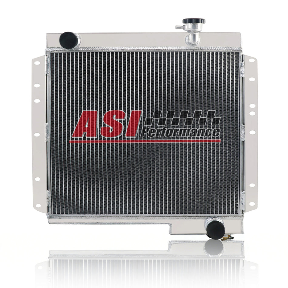 ASI Performance 3-Row Aluminum Radiator for 1960-1984 Toyota Land Cruiser FJ40 FJ45 4.6L/3.9L