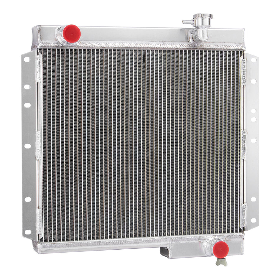 ASI Performance 4 ROW Aluminum Radiator For 1960-84 Toyota Land Cruiser FJ40/FJ45 MT 4.6L/3.9L
