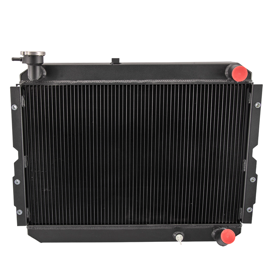 ASI Performance 4Rows Aluminum Radiator Fit Toyota Landcruiser 60-Series HJ60/HJ61/HJ62 81-89 MT