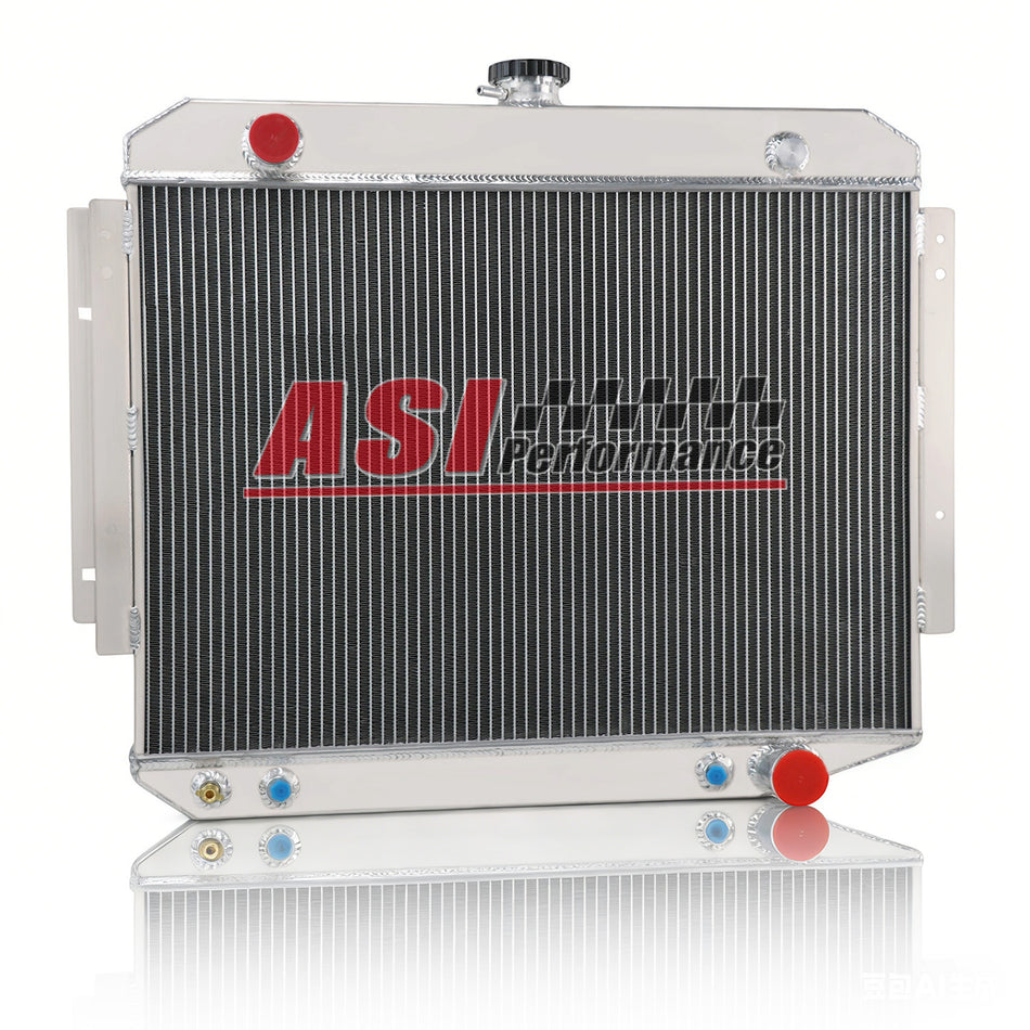 ASI Performance 3 Row Radiator For Dodge Ramcharger B/D/W 100 150 200 300 Van Pickup 1971-1978