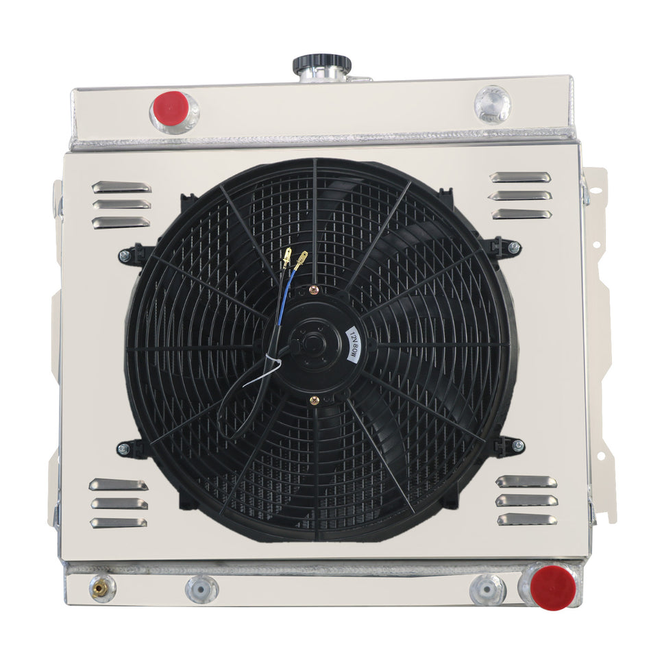 ASI Performance 3 Row Radiator Shroud Fan For 1970-1979 Dodge Charger Challenger 5.2L 5.9L V8