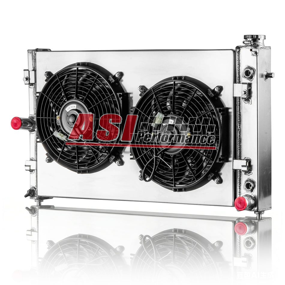 ASI Performance 3 Row Radiator Shroud Fan For 2005-2006 Pontiac GTO 6.0L V8 Gas Engine AT