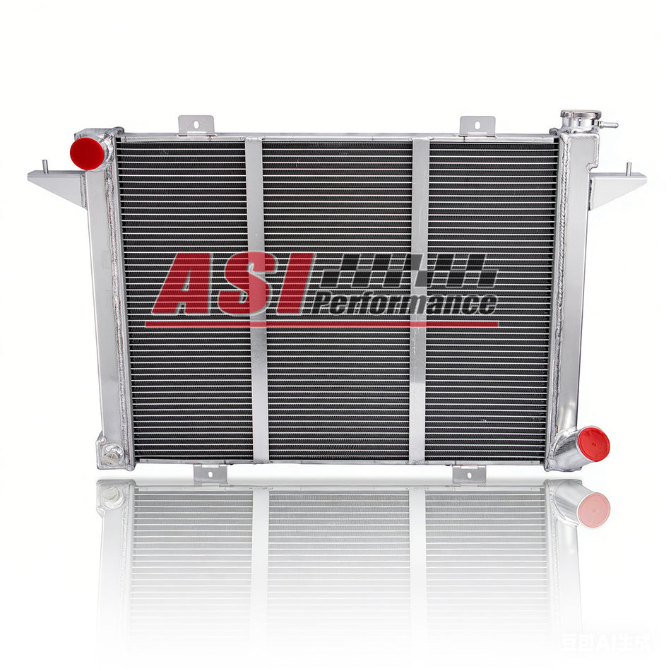 ASI Performance 3 Row Radiator For 1989 - 1993 Dodge D250 D350 W250 W350 Ramcharger 5.9L L6 5.2L V8 DIESEL
