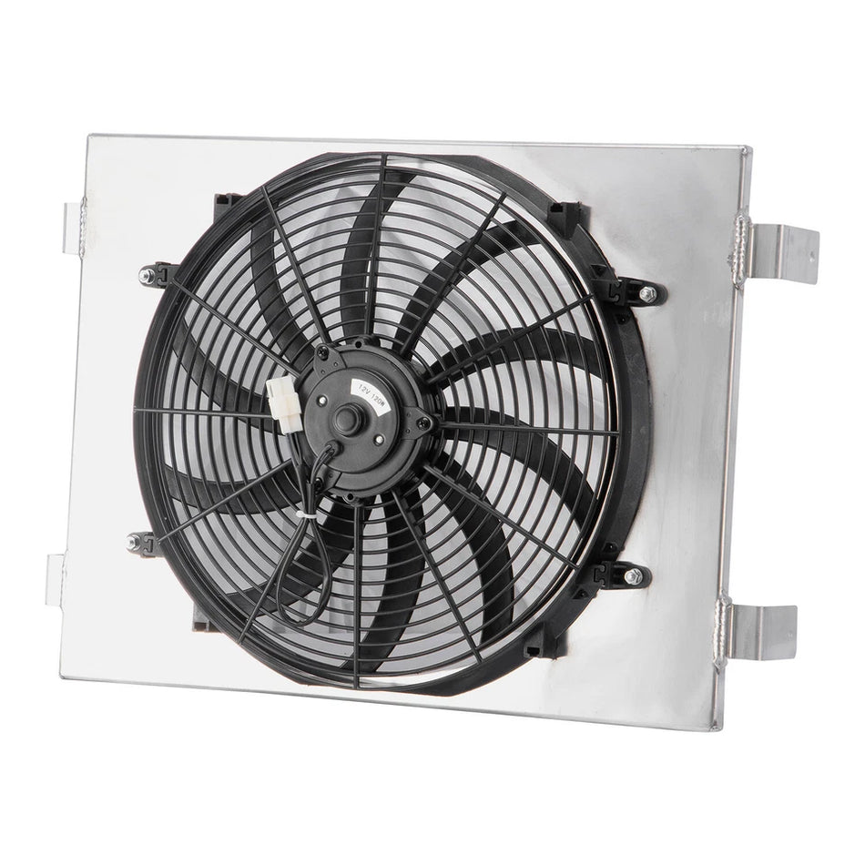 ASI Performance Aluminum Shroud Electric Fan For 1955-57 Chevy Bel Air Del Ray Nomad 4.3L/4.6L V8