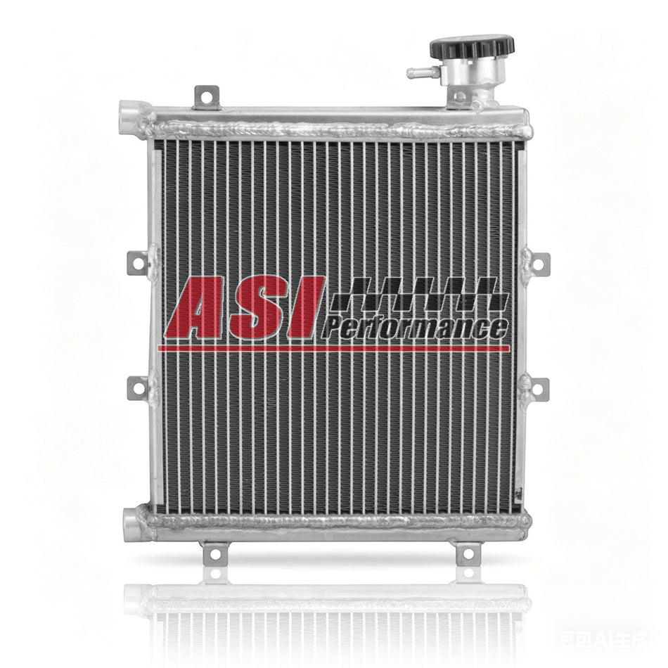 ASI Performance 3Row Aluminum Water to Air Heat Exchanger Cooler Cooling Radiator with Cap