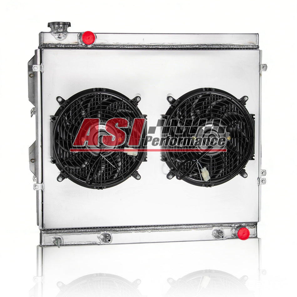 ASI Performance 3-Row Radiator Shroud Fan For 2000-2006 Toyota Tundra 2001-2007 Sequoia 4.7L V8