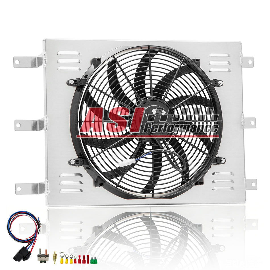 ASI Performance Aluminum Shroud Fan Relay Kit For 1949-1952 Studebaker Pickup Truck