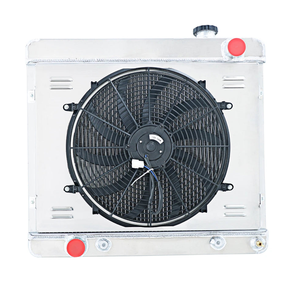 ASI Performance 3 Row Radiator Shroud Fan Relay Fit 1960-64 Buick Electra 1960-63 LeSabre 6.6L
