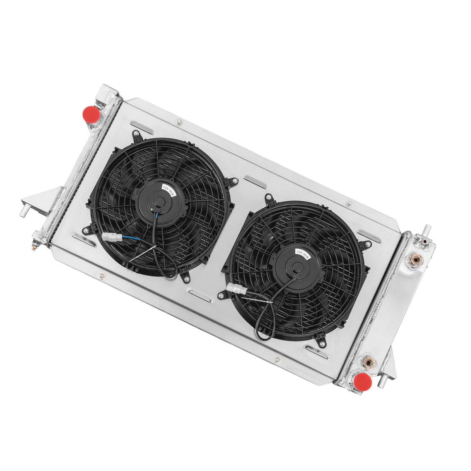 ASI Performance 3 Rows Aluminum Radiator Shroud Fan For 96-2007 Fitd Taurus/ Mercury Sable 3.0L
