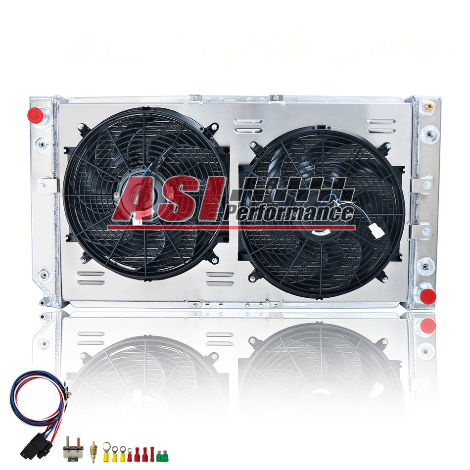 ASI Performance 3 Row Radiator Shroud Fan Relay For 1994-1996 Chevy Caprice Impala Buick 5.7L AT