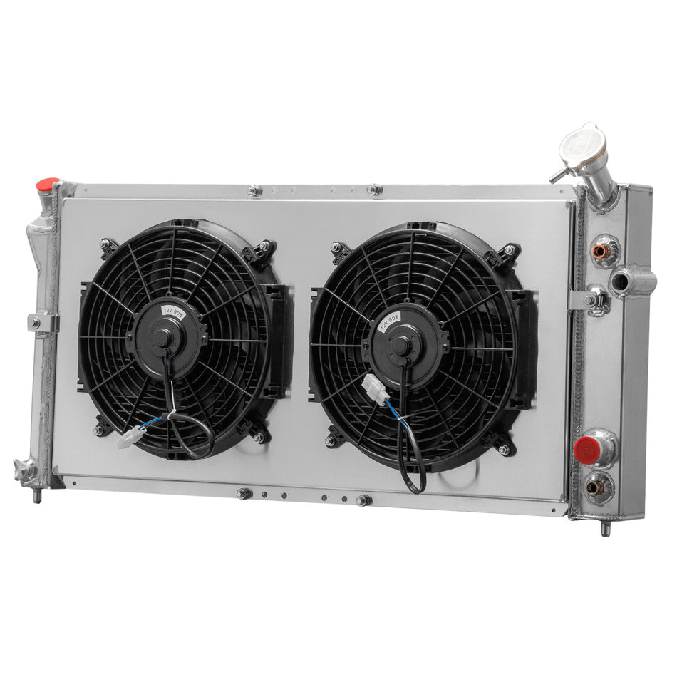 ASI Performance 3-Row Radiator+Shroud Fan For 1997-2003 Pontiac Grand Prix Buick Regal 3.4 3.8L