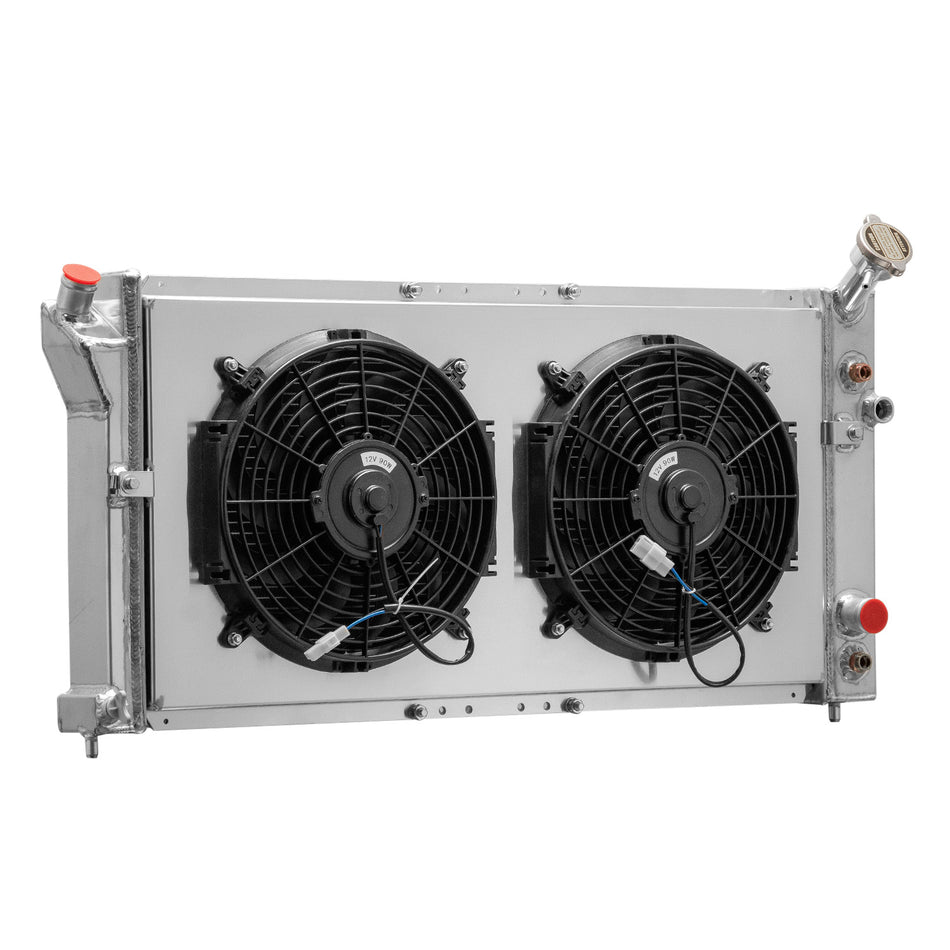 ASI Performance 3-Row Radiator+Shroud Fan For 1997-2003 Pontiac Grand Prix Buick Regal 3.4 3.8L