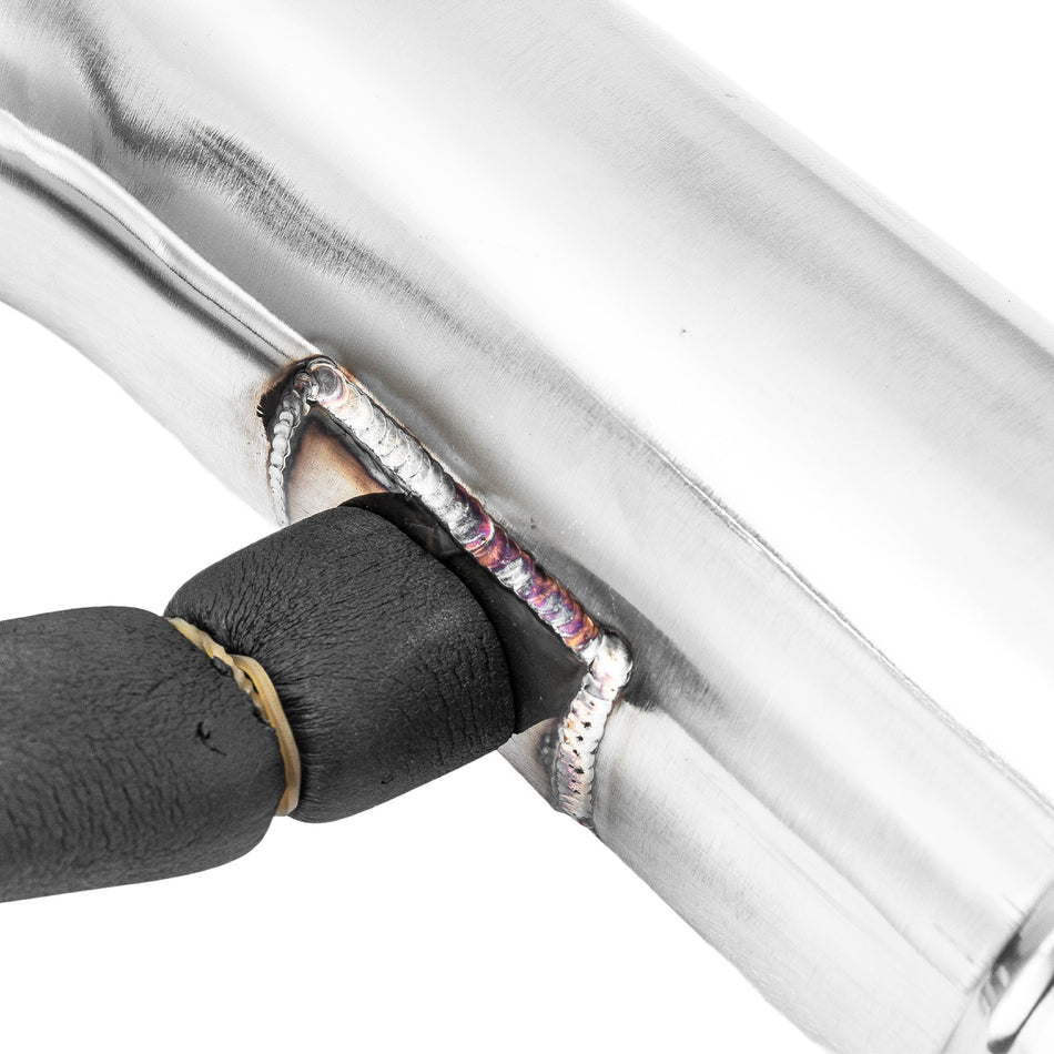 ASI Performance Stainless Steel Lower Coolant Tubes For Peterbilt 379 W900 C15 C16 3406E 357/377
