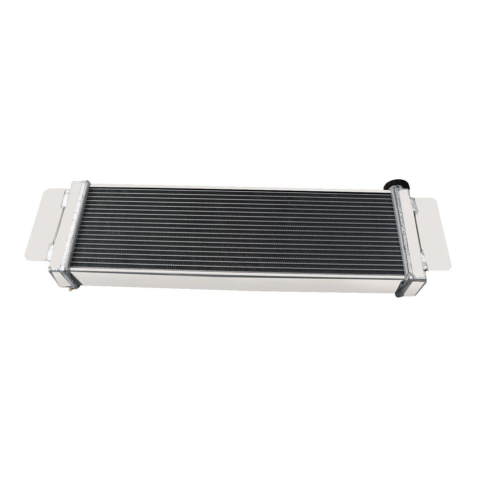 ASI Performance 2 Rows Air to Water Intercooler Heat Exchanger Front Mount Chargecooler 56mm