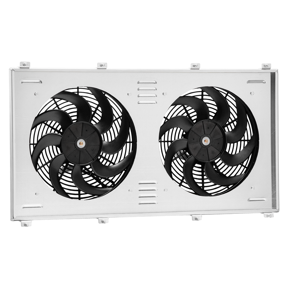 ASI Performance Aluiminum Shroud Fan For 2004-16 Chevy Express GMC Savana 2500 4500 Base 6.0L 4.8L