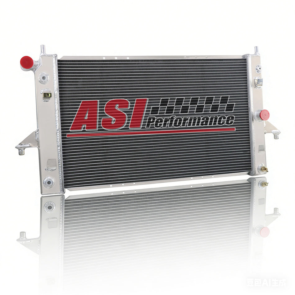 ASI Performance Aluminum Radiator For 1994-2002 Saturn SC1 SC2 SL SL1 SL2 SW1 SW2 1.9L L4 AT