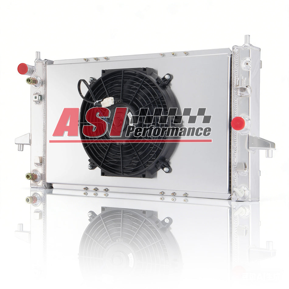 ASI Performance Aluminum Radiator Shroud Fan For 1994-02 Saturn SC1 SC2 SL SL1 SL2 SW1 SW2 L4 1.9L