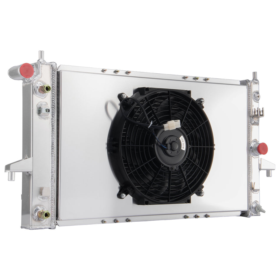 ASI Performance Aluminum Radiator Shroud Fan For 1994-02 Saturn SC1 SC2 SL SL1 SL2 SW1 SW2 L4 1.9L