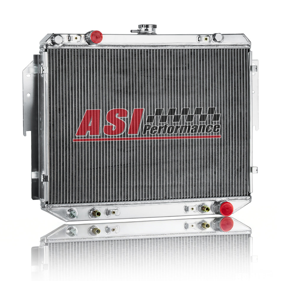 ASI Performance 3 Row Aluminum Radiator For 1984-2003 Dodge Ram 1500 2500 3500 Van 3.9 V6 5.9 V8