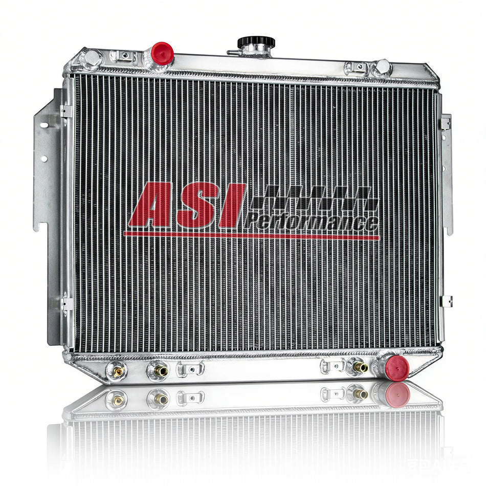 ASI Performance 3 Row Aluminum Radiator For 1984-2003 Dodge Ram 1500 2500 3500 Van 3.9 V6 5.9 V8
