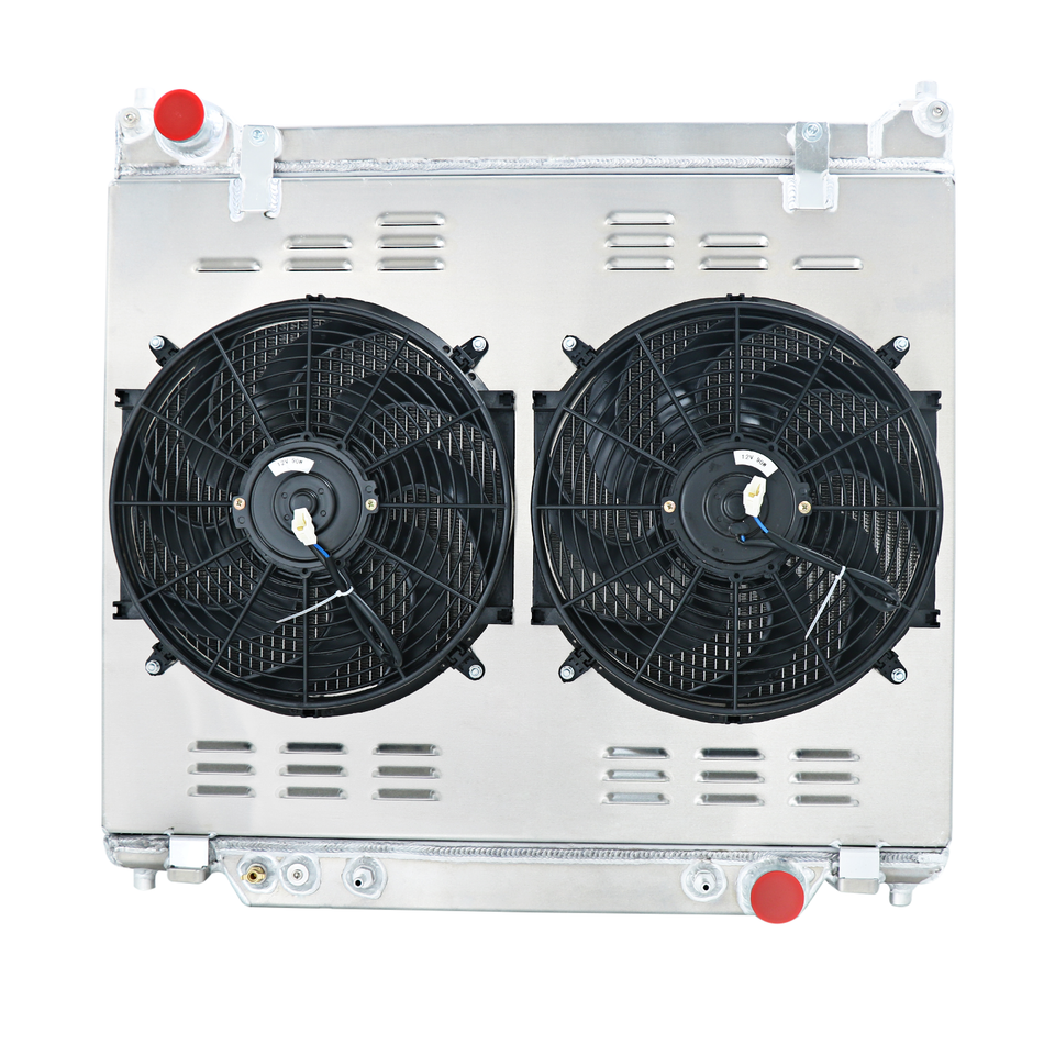 ASI Performance ASI 3 Row Radiator Shroud Fan Fit Ford F250 F350 F59 Powerstroke 7.3L 1995-1997