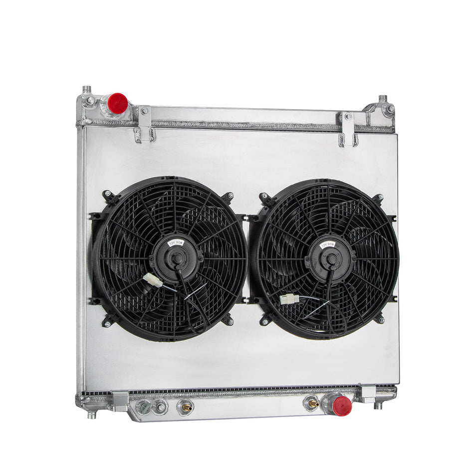 ASI Performance 3 Row Radiator Fan Shroud Fit 95 96 97 Ford F250 F350 F59 Super Duty 7.3L Diesel