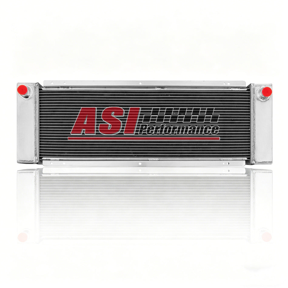 ASI Performance 4Row Radiator-Fit Bobcat 645 743 743B 743DS Skid Steer Loaders 6630186 6648820;